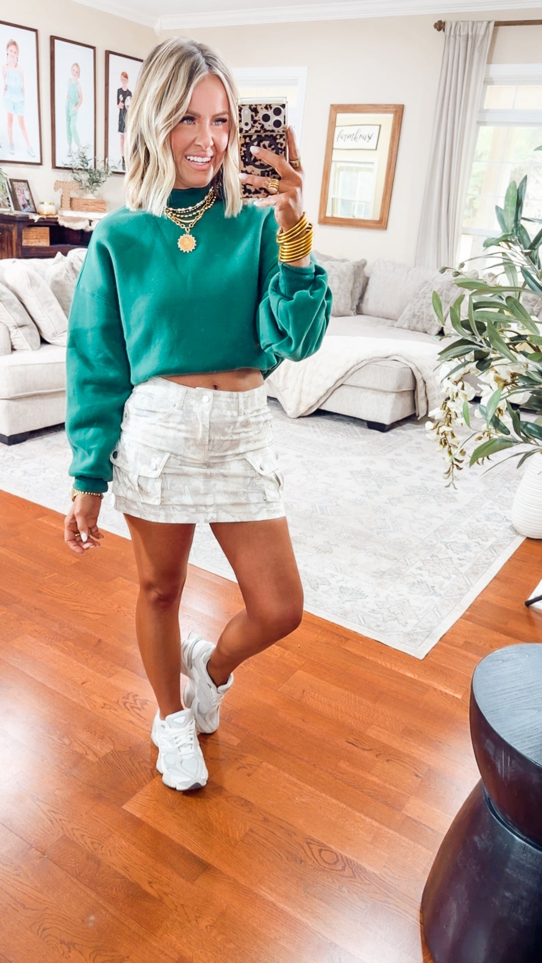 The Evergreen Cozy Mock Neck