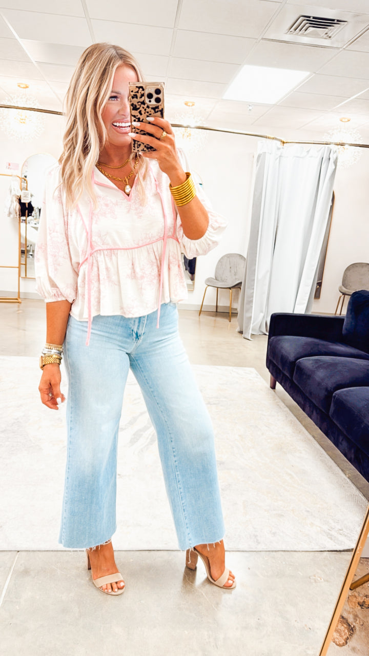 The Belle Petal Top