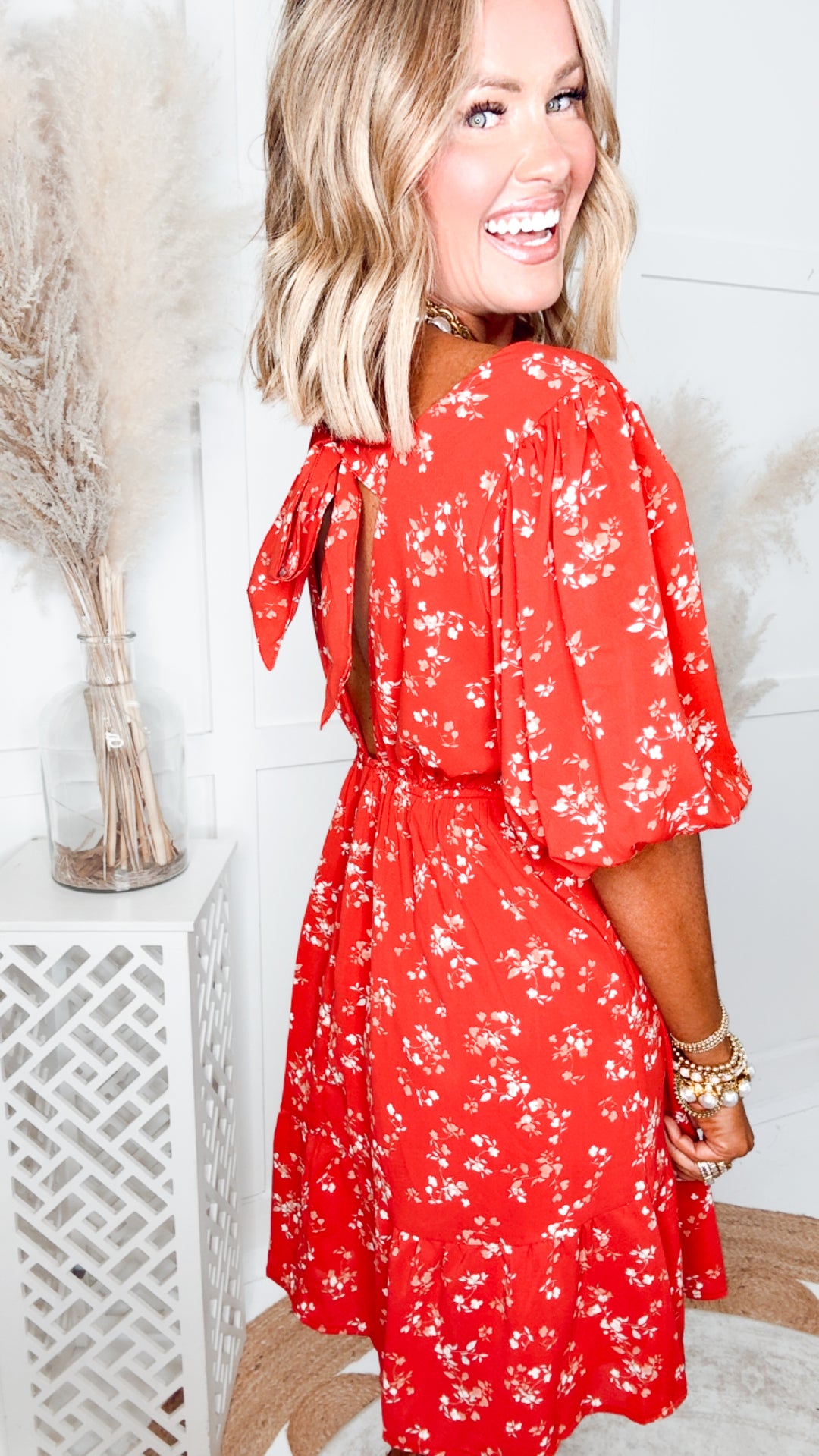 Emmie Floral Midi Dress
