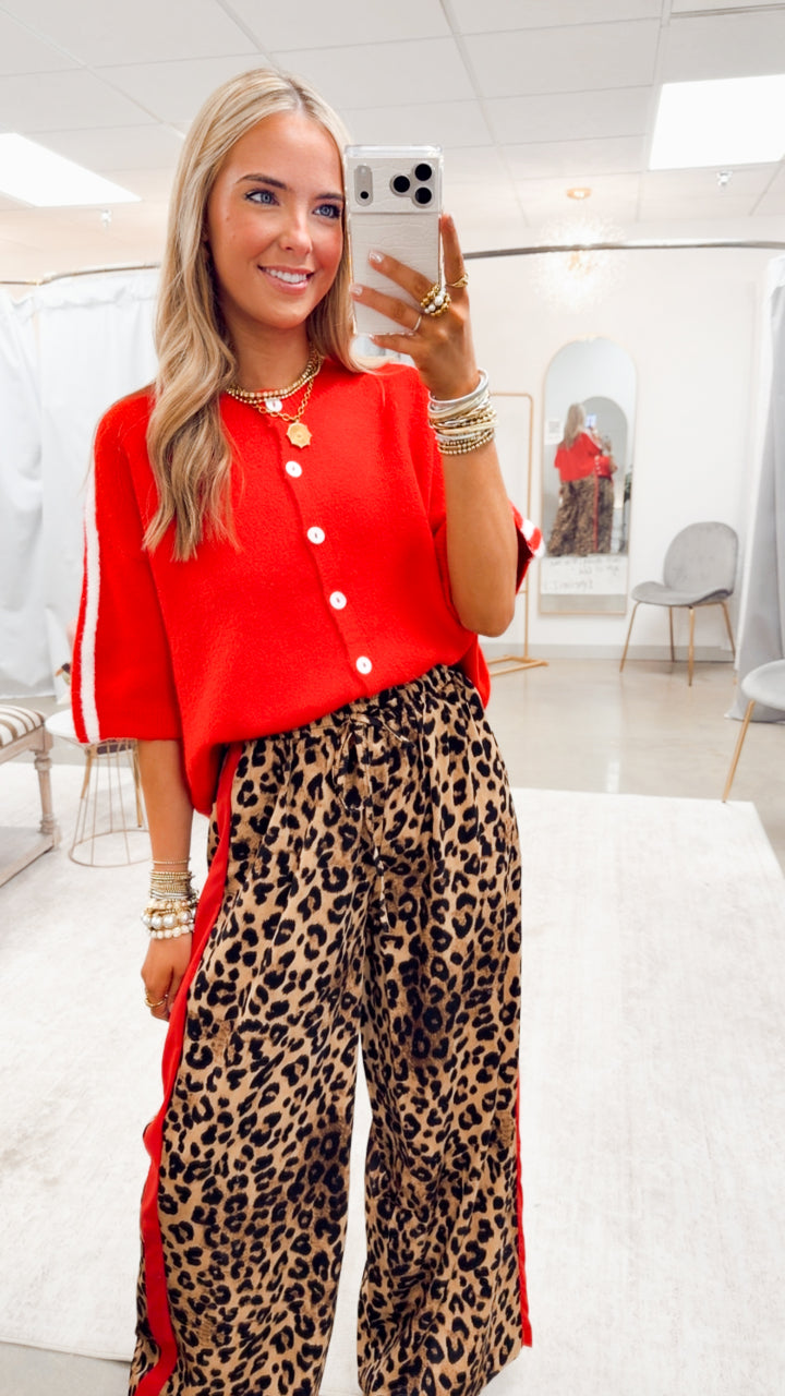 The Wild Statement Pants-Leopard