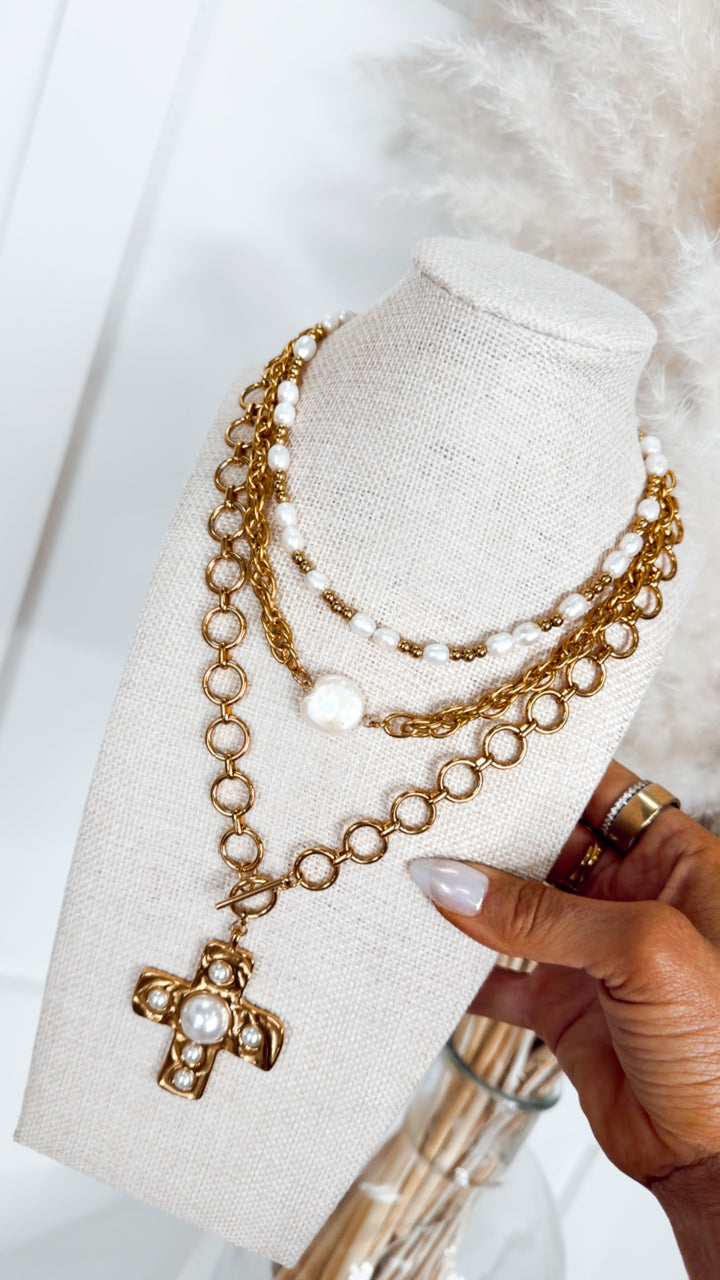 Harper Necklace-Gold
