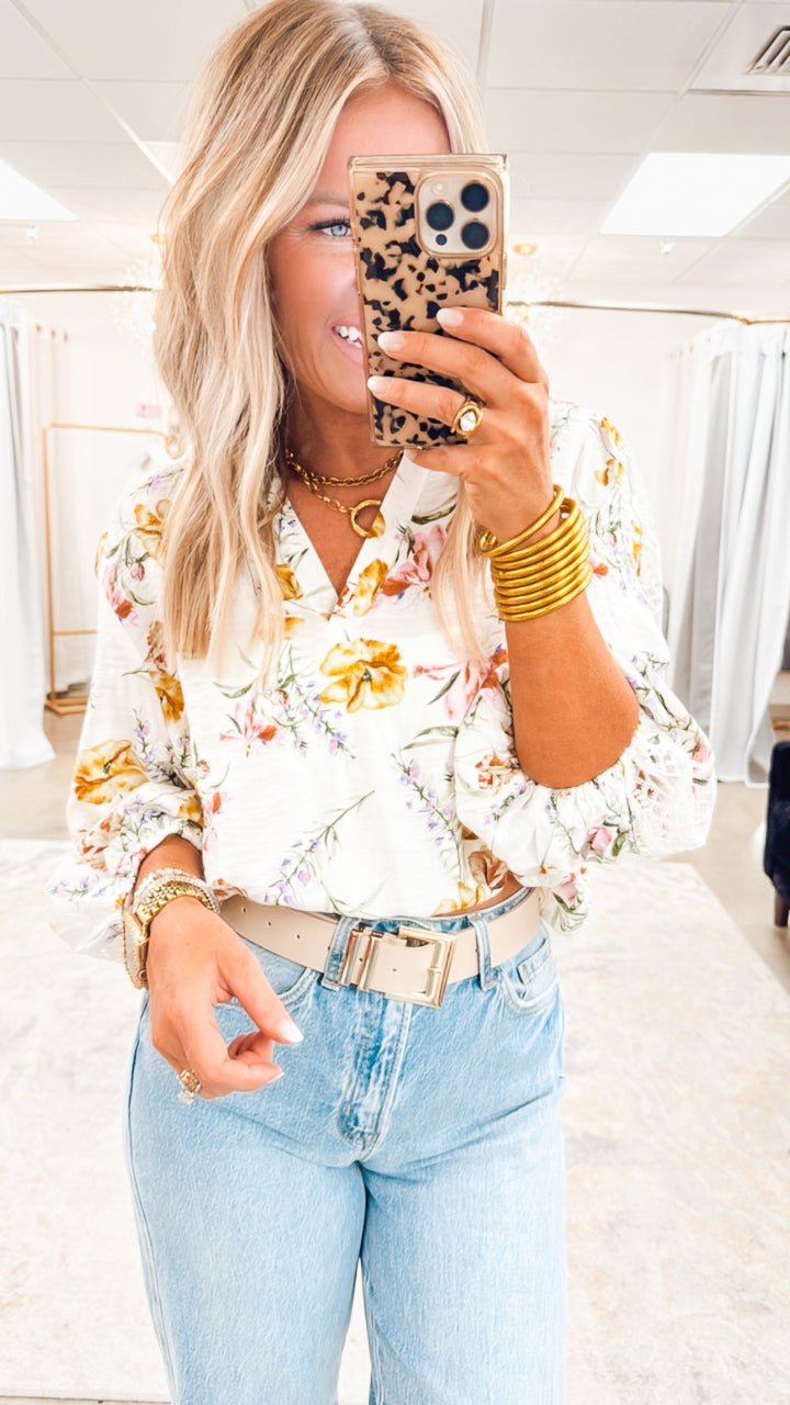Everyday Floral Blouse