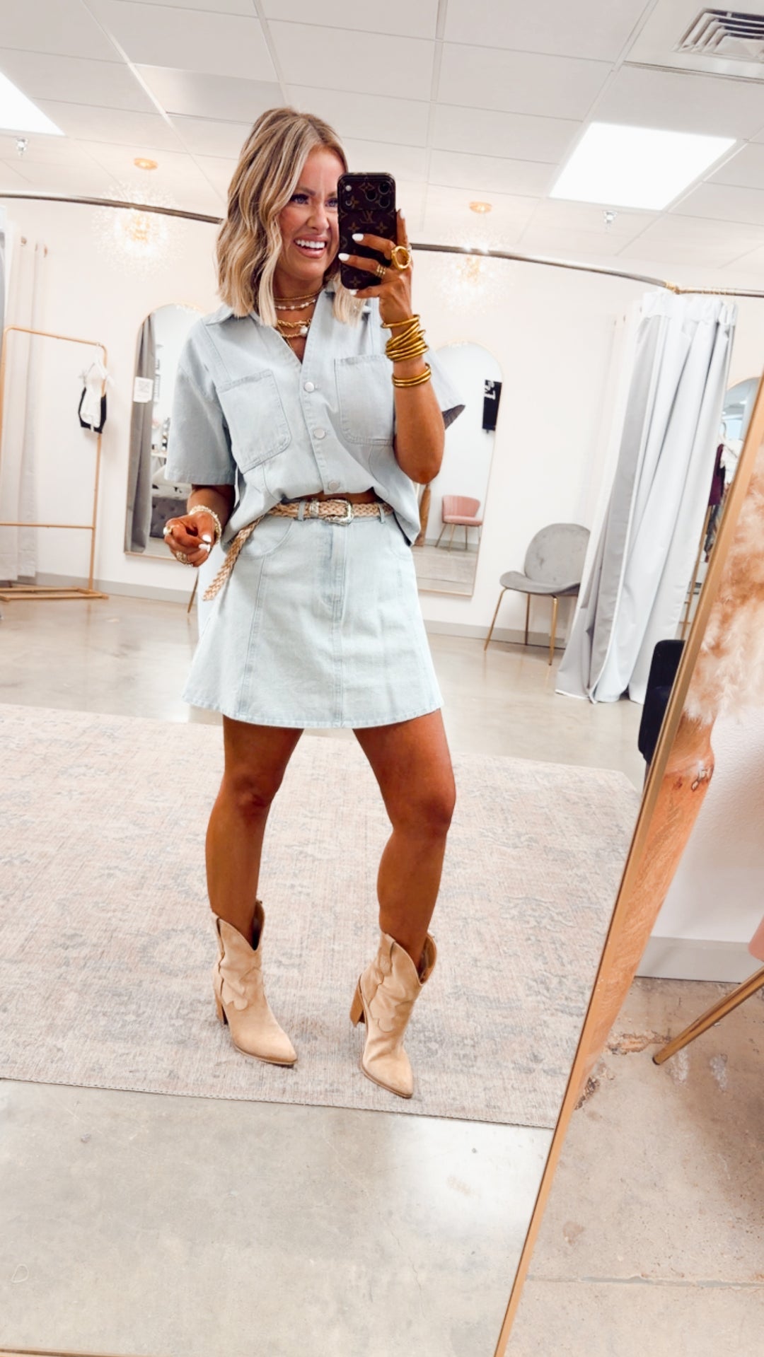 The Bristol Denim Set-Light Denim