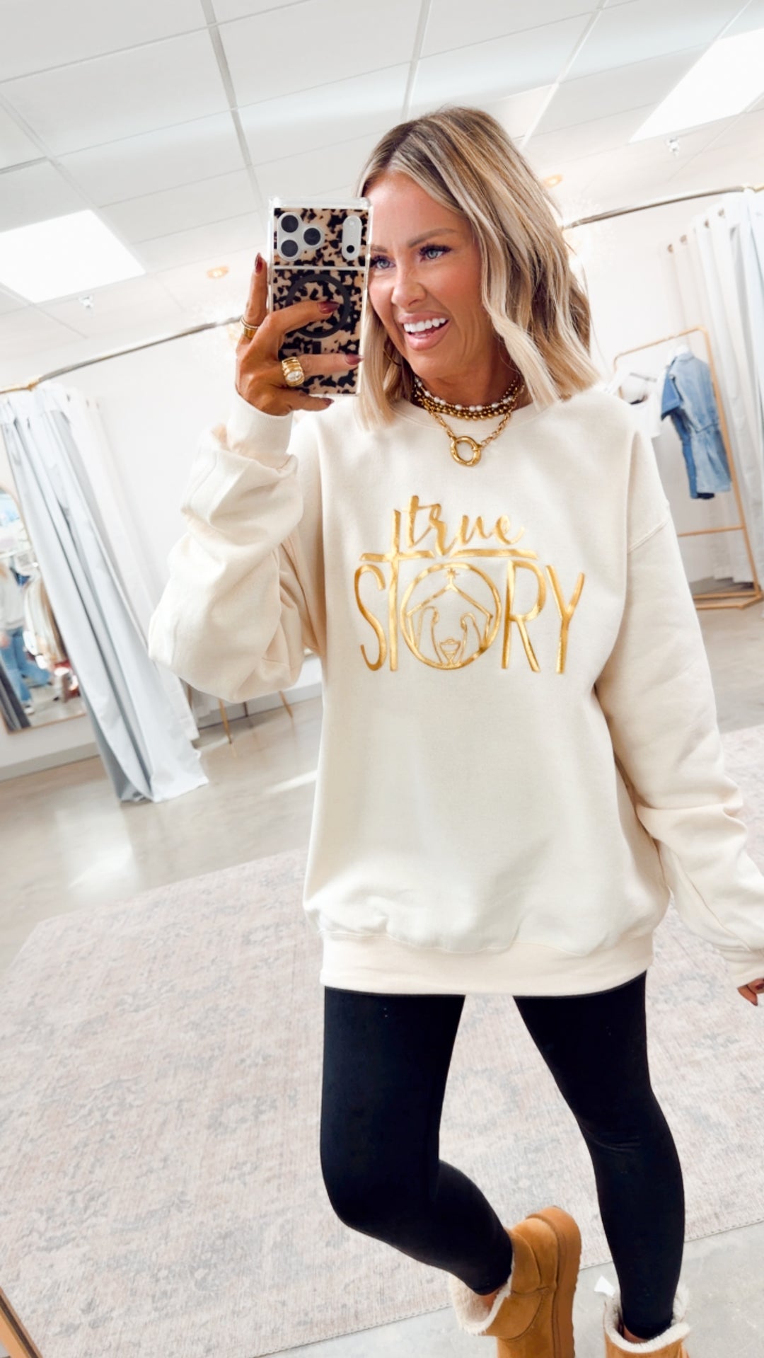 True Story Nativity Scene Sweatshirt