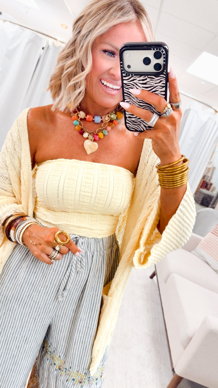 The Lune Cable Cardigan