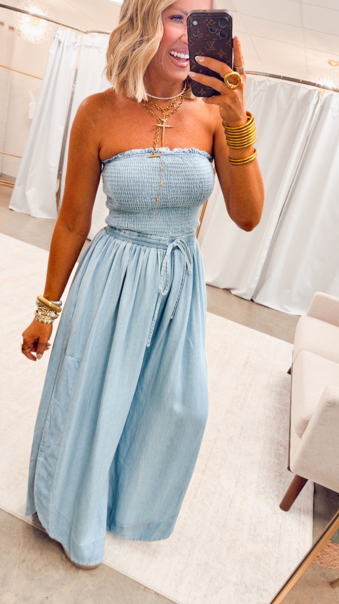 The Remi Tube Top Jumpsuit