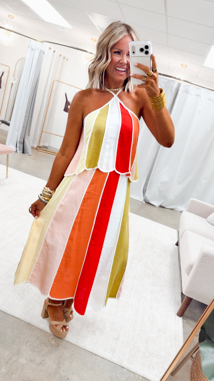 The Solstice Color Block Set