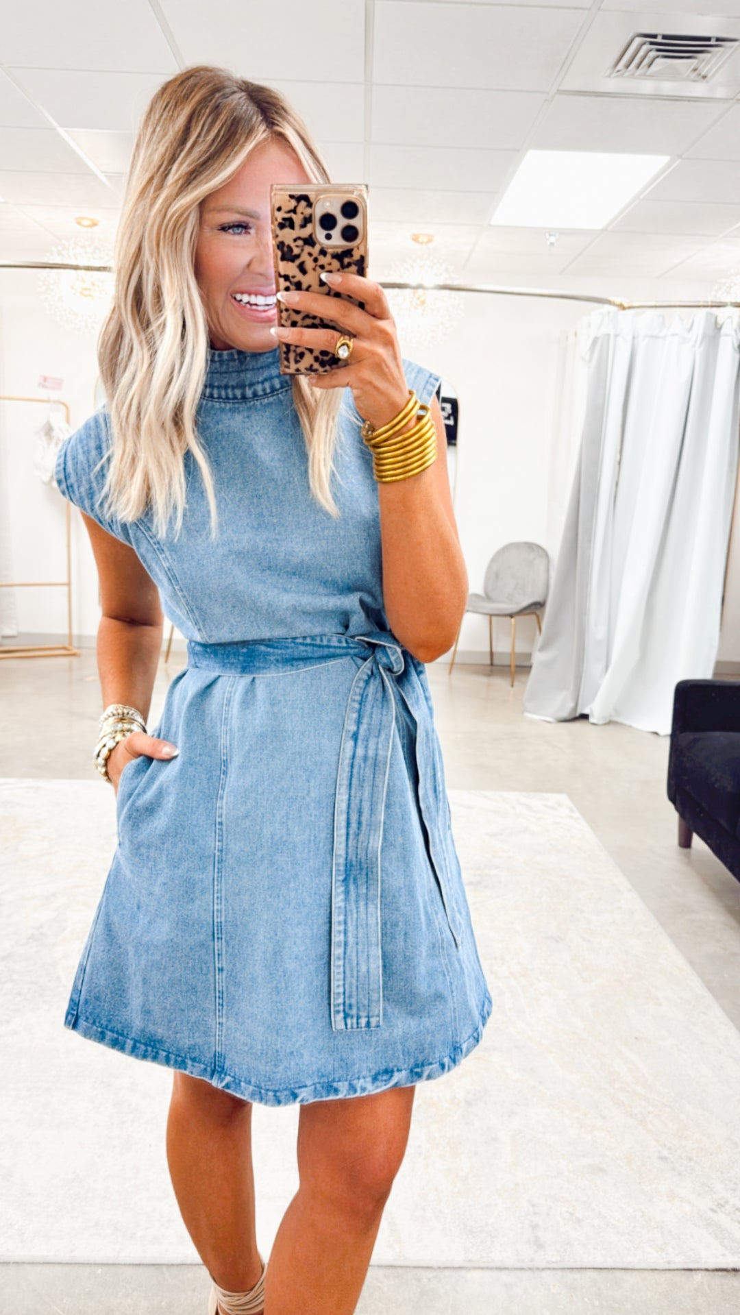 Jolene Denim Dress