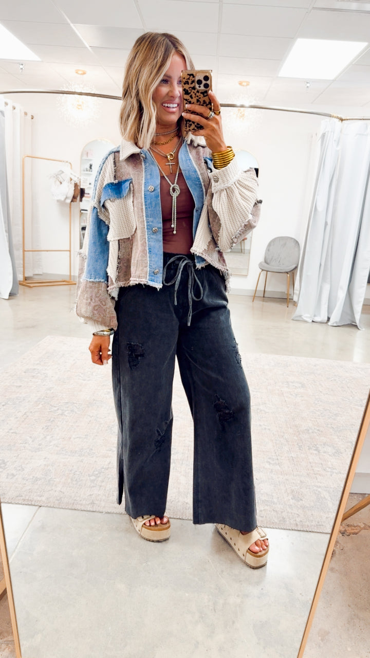 Gypsy Breeze Cropped Jacket