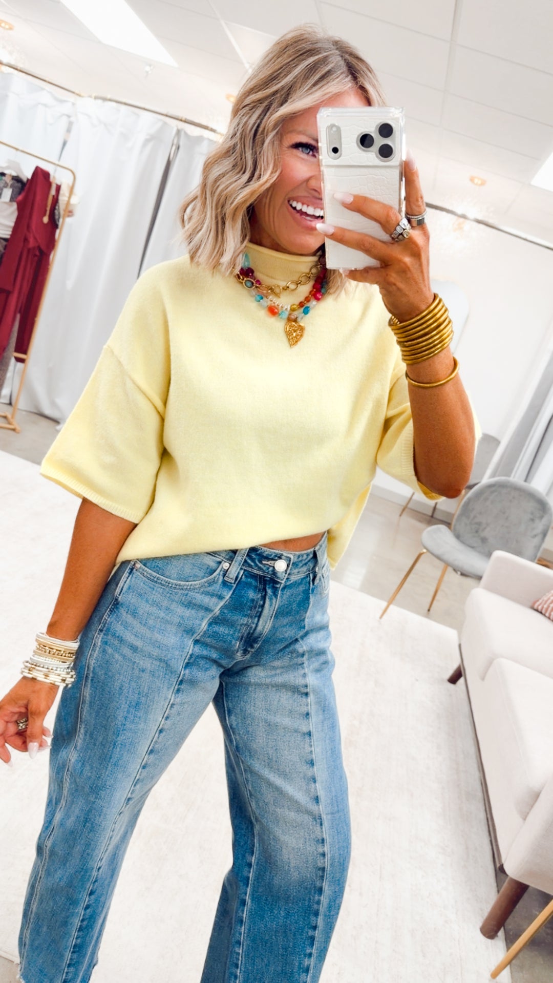 The Primrose Sweater Top-Daisy
