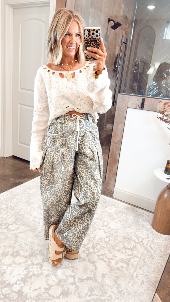 The Sandstone Crochet Top