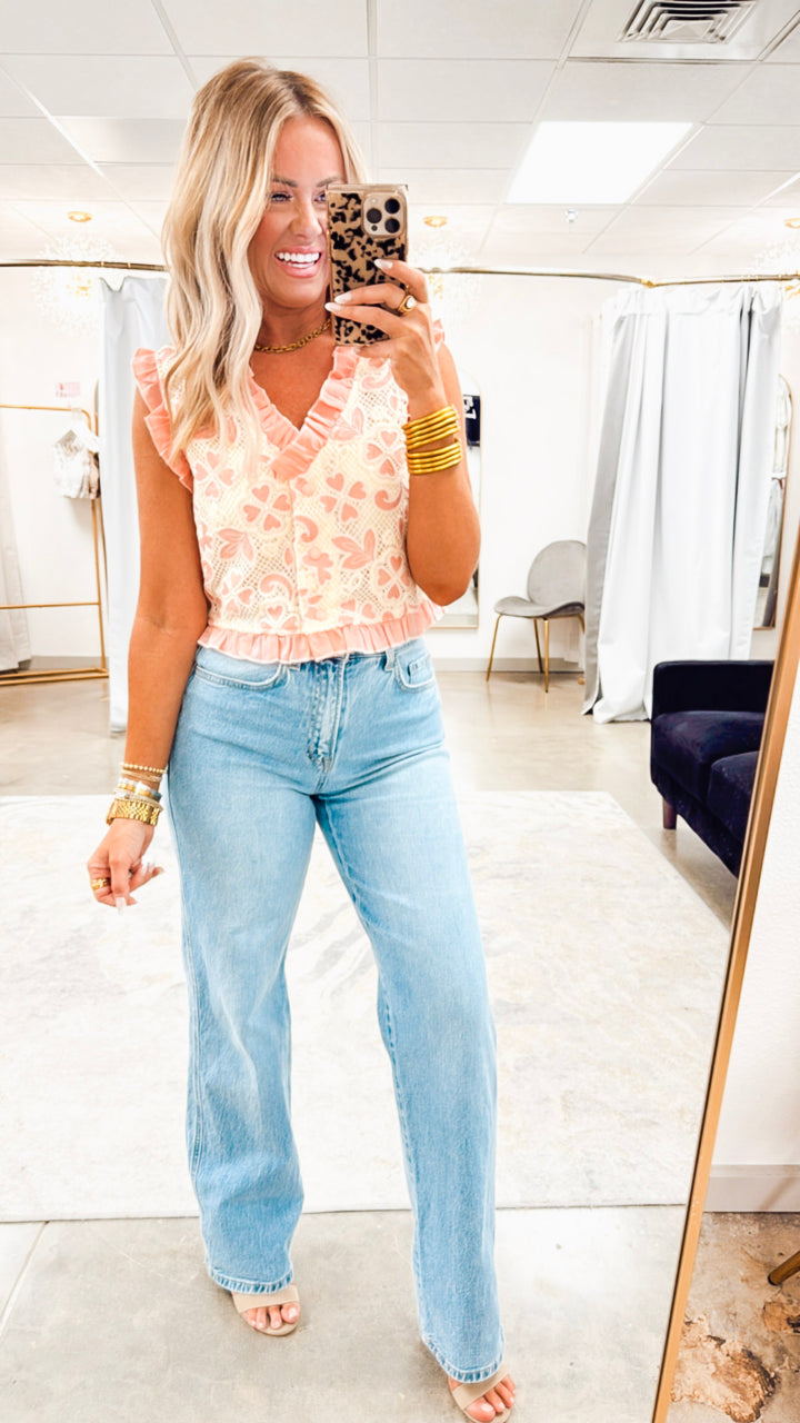 Bria Lace Vest