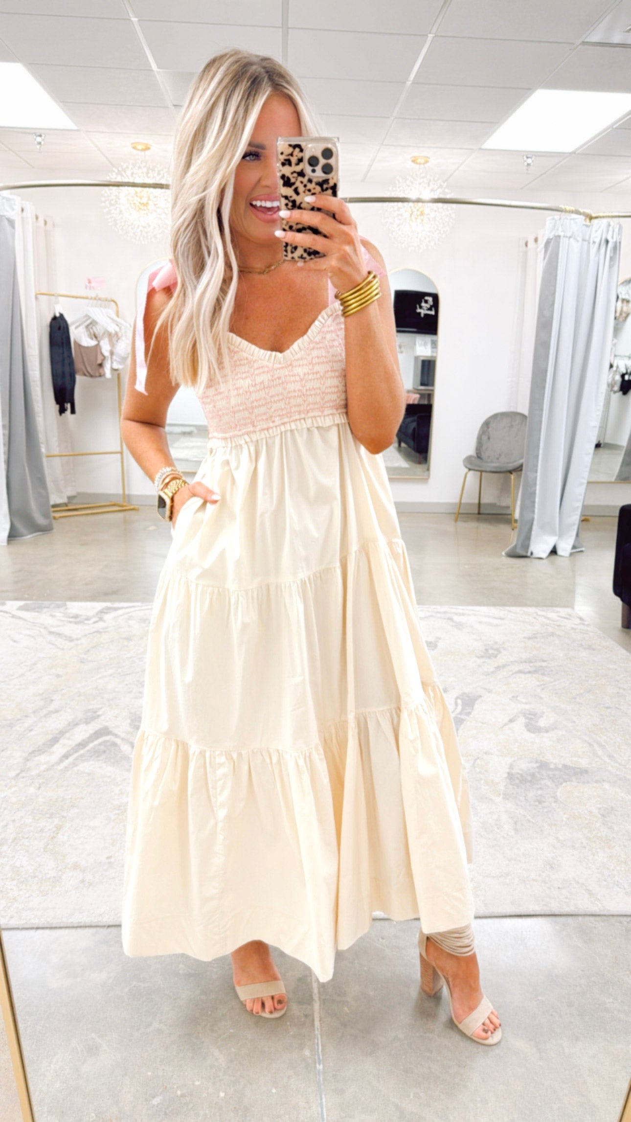 Tabitha Tiered Maxi Dress – Sparkle Tallahassee