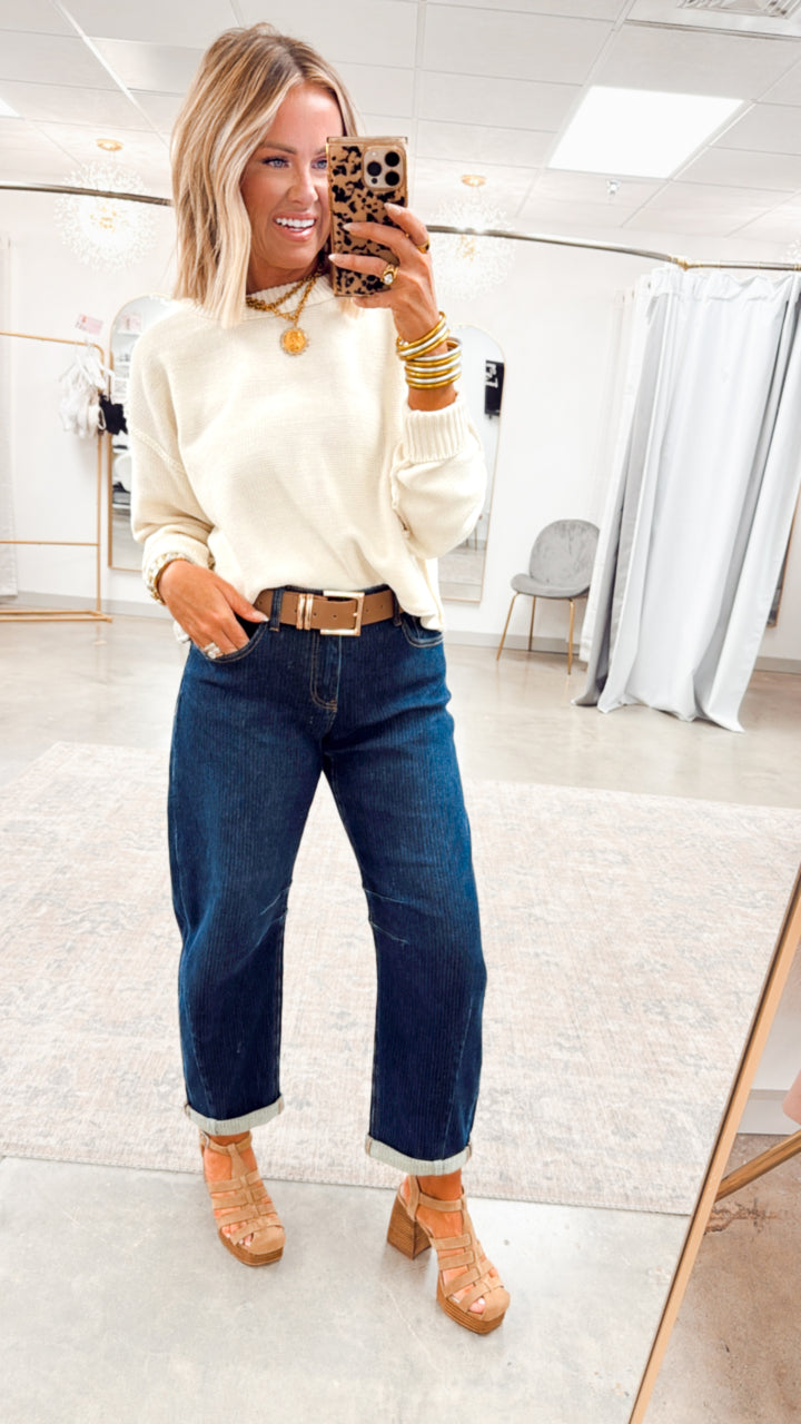 Sienna Slouchy Barrel Jeans