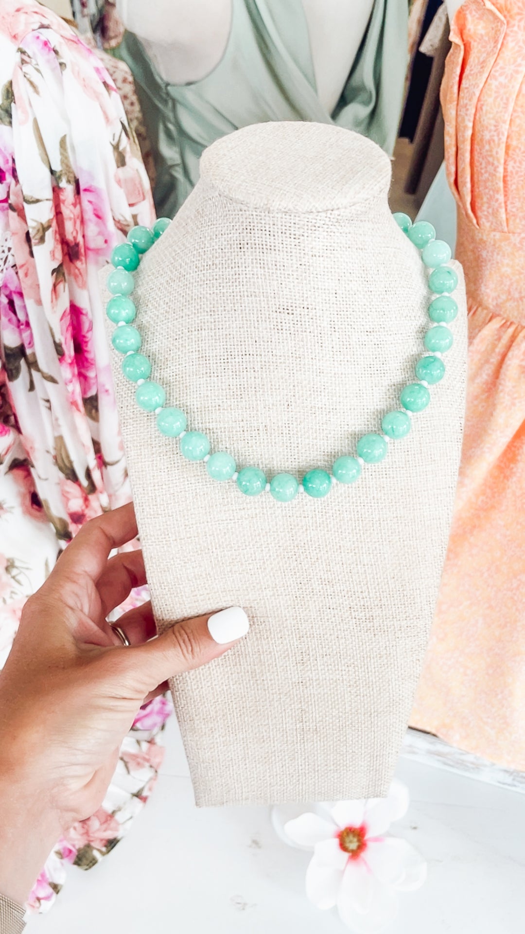 The Love Big Turquoise Necklace