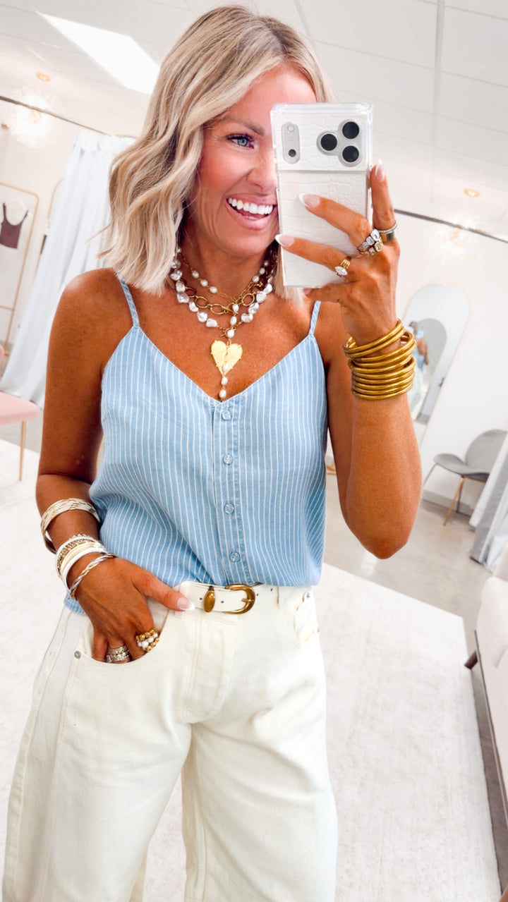 The Mariner Button Up Top