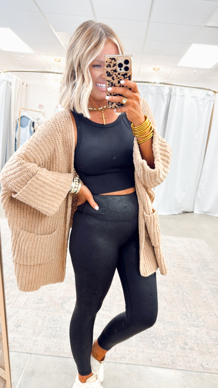 Cold Mornings Cardigan-Powder Cocoa