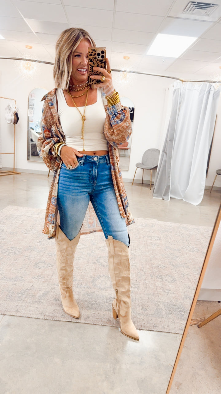 Mila Mid Rise Skinny Jean