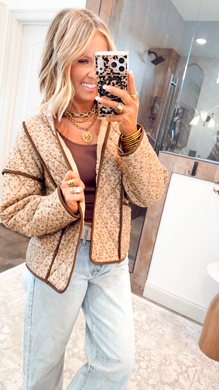 The Harvest Bloom Quilted Jacket