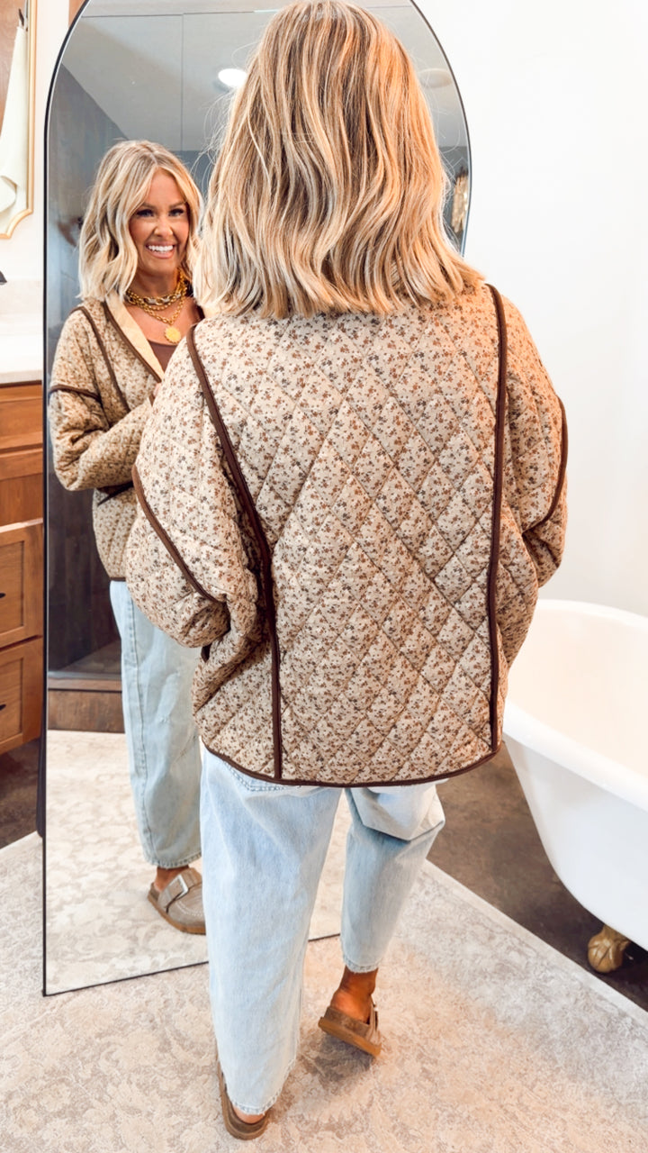 The Harvest Bloom Quilted Jacket