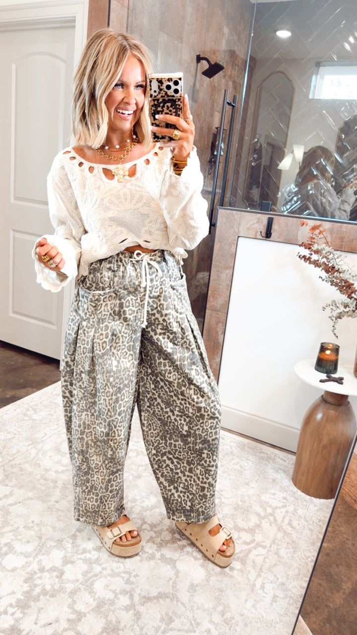 The Sandstone Crochet Top