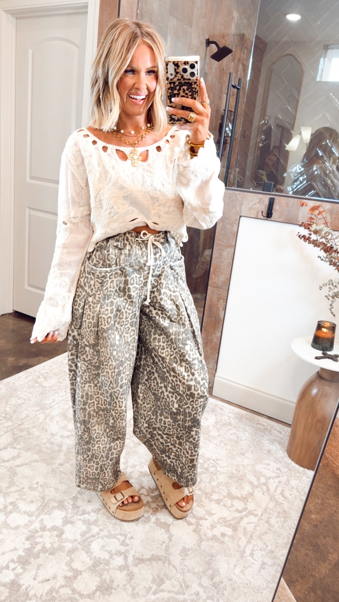 The Sandstone Crochet Top