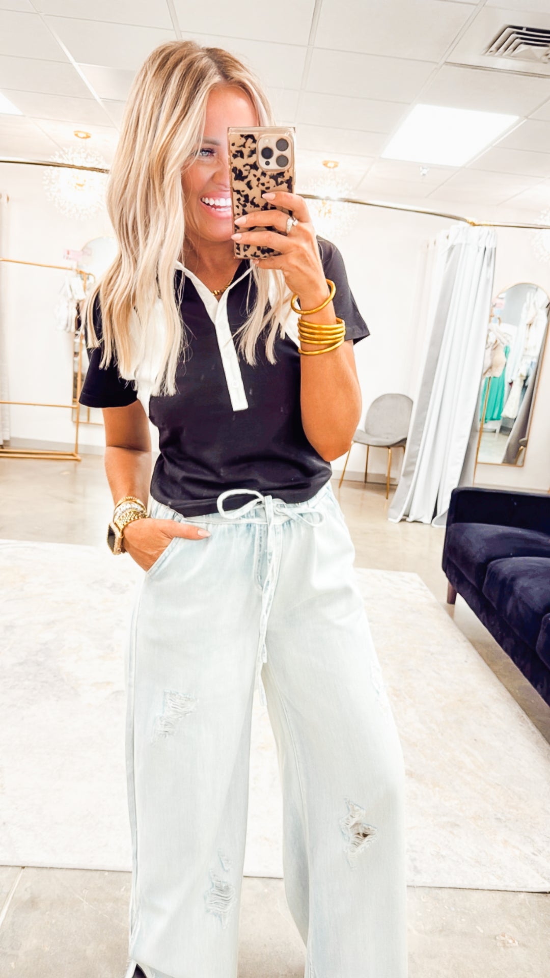 The Lottie Polo Top