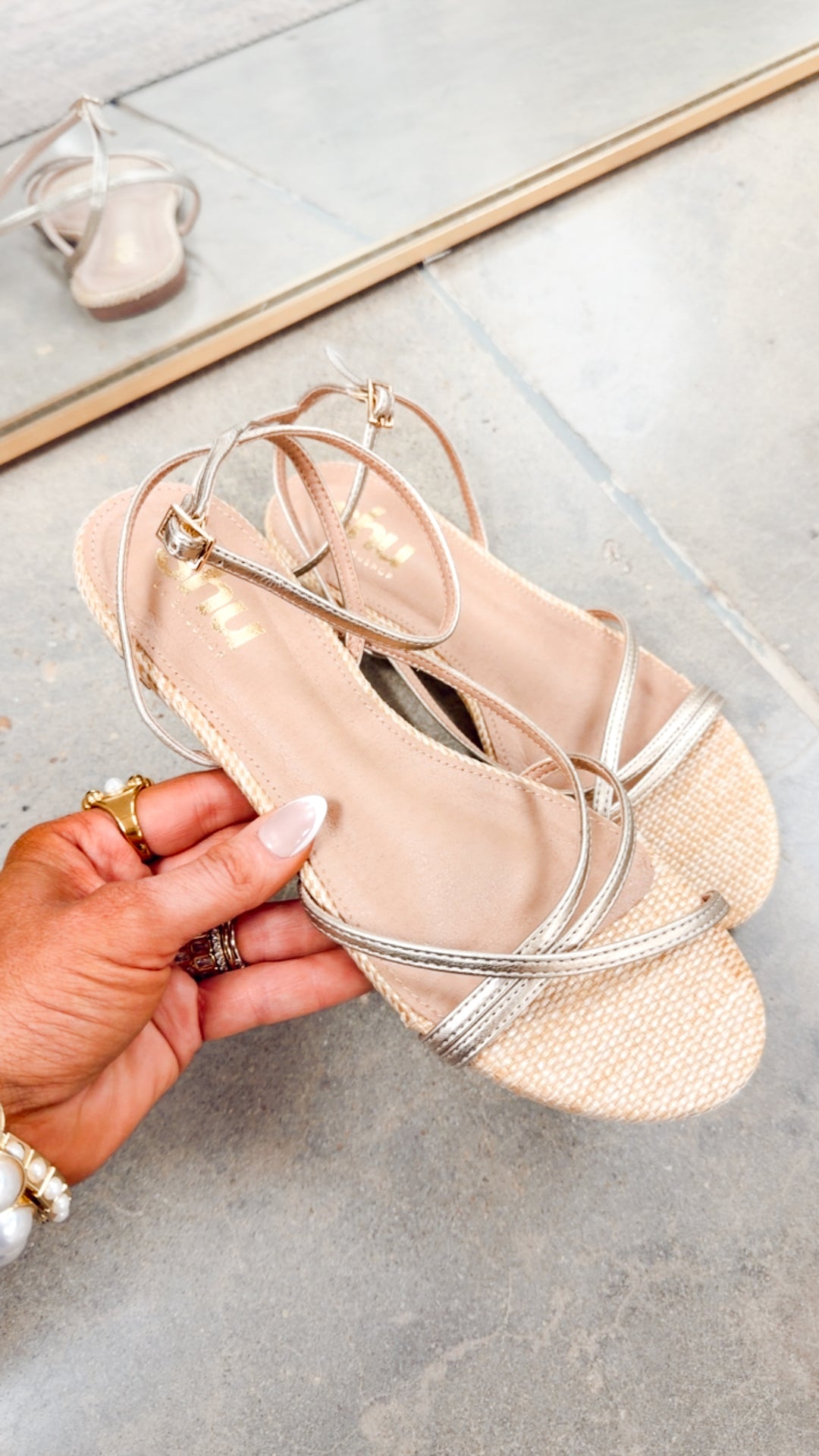 The Betty Sandal-Gold
