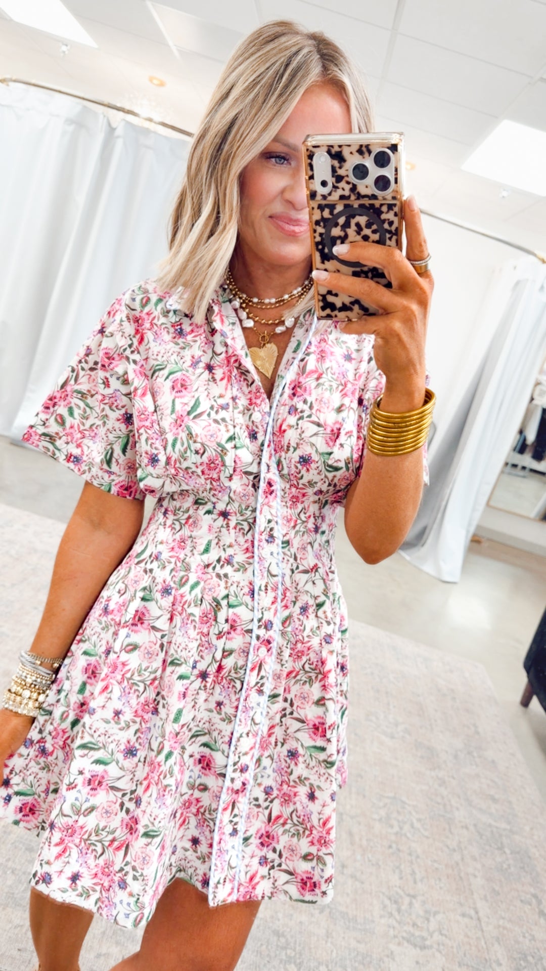 - FINAL SALE- Clarisse Floral Mini Dress