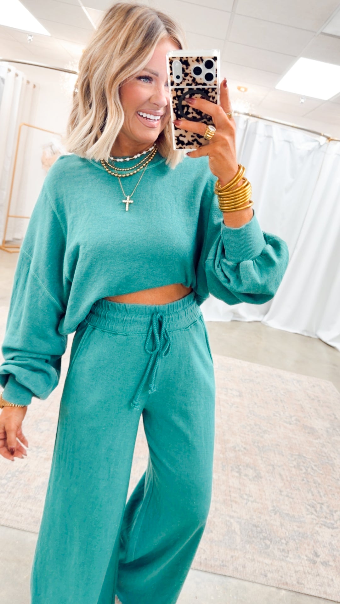 The Hampton Luxe Set-Kelly Green