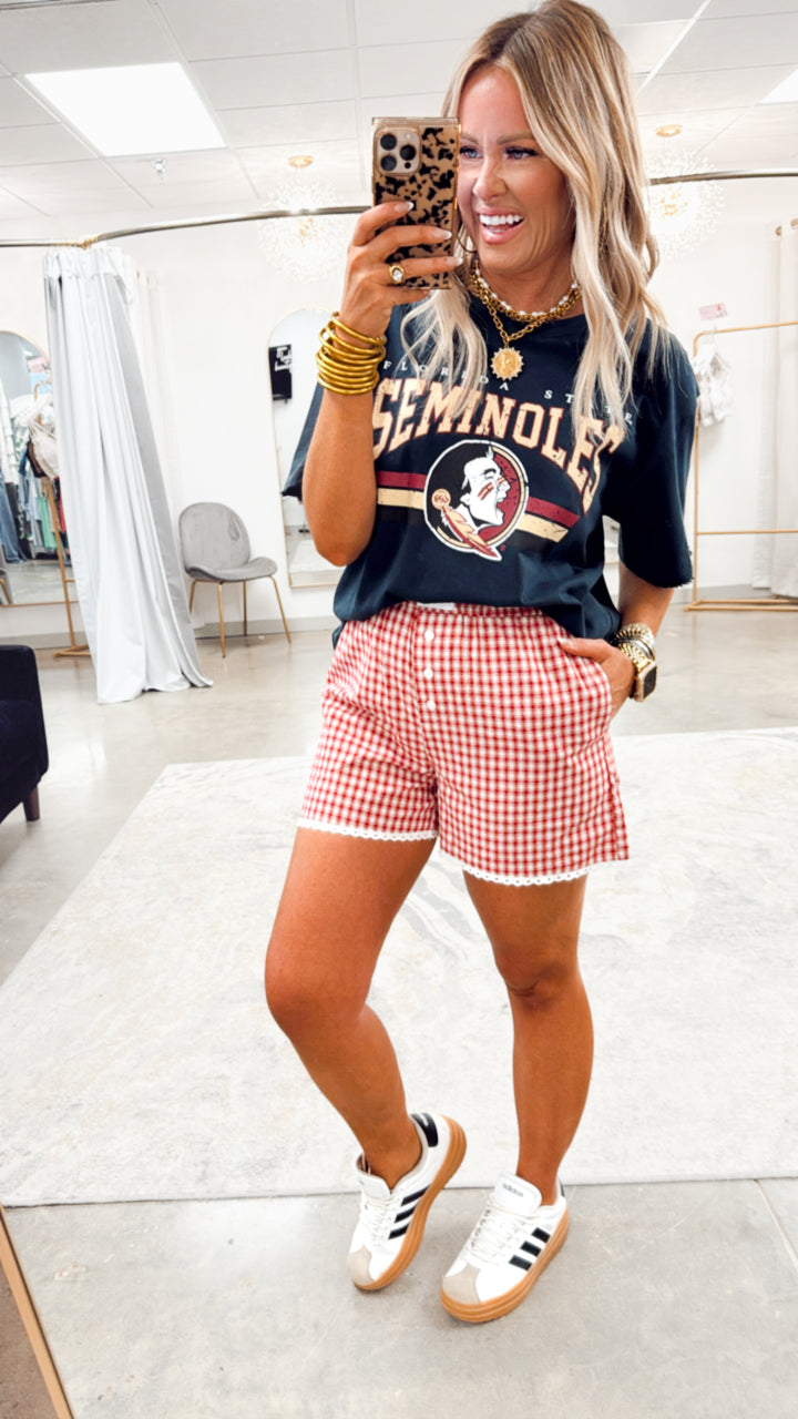 Seminoles Distressed Boyfriend Tee