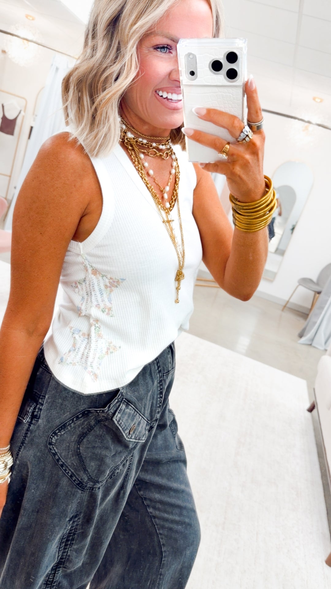 The Stellar Star Tank-White