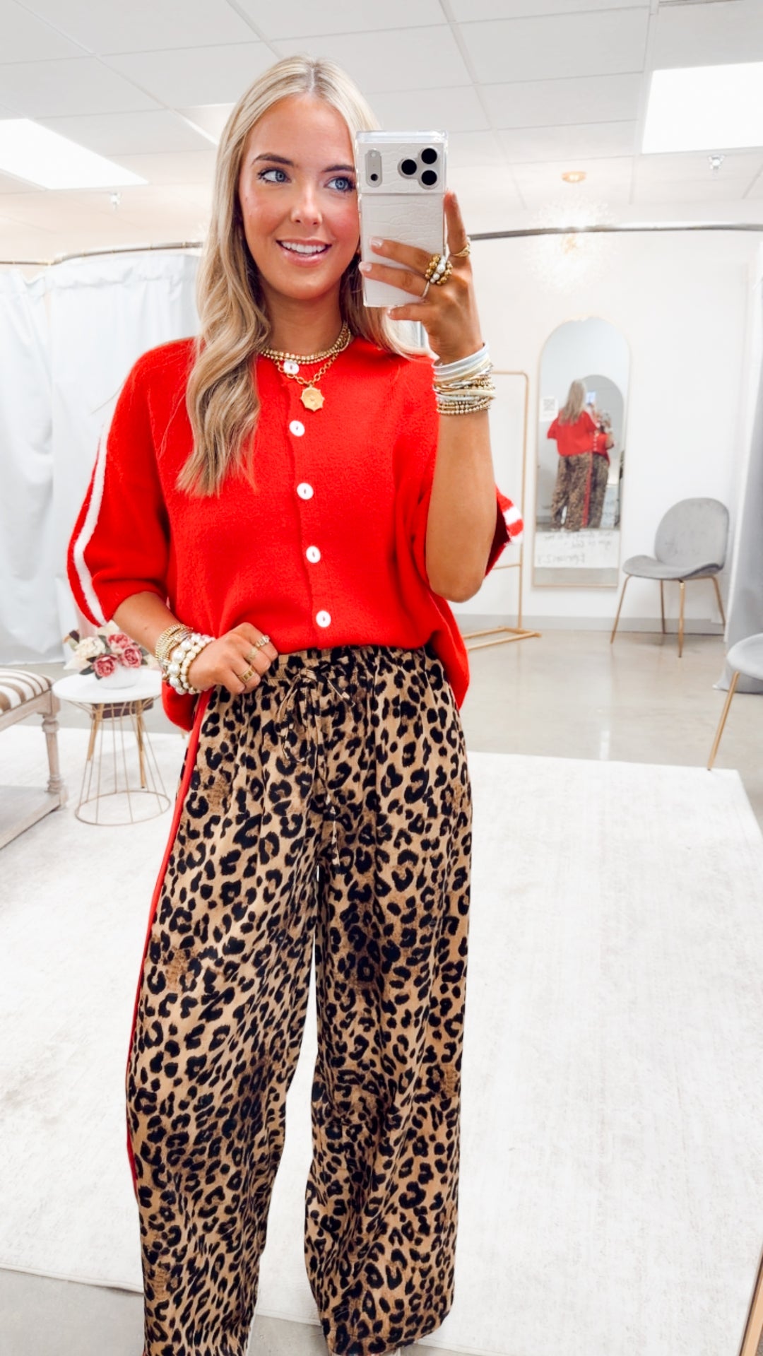 The Wild Statement Pants-Leopard