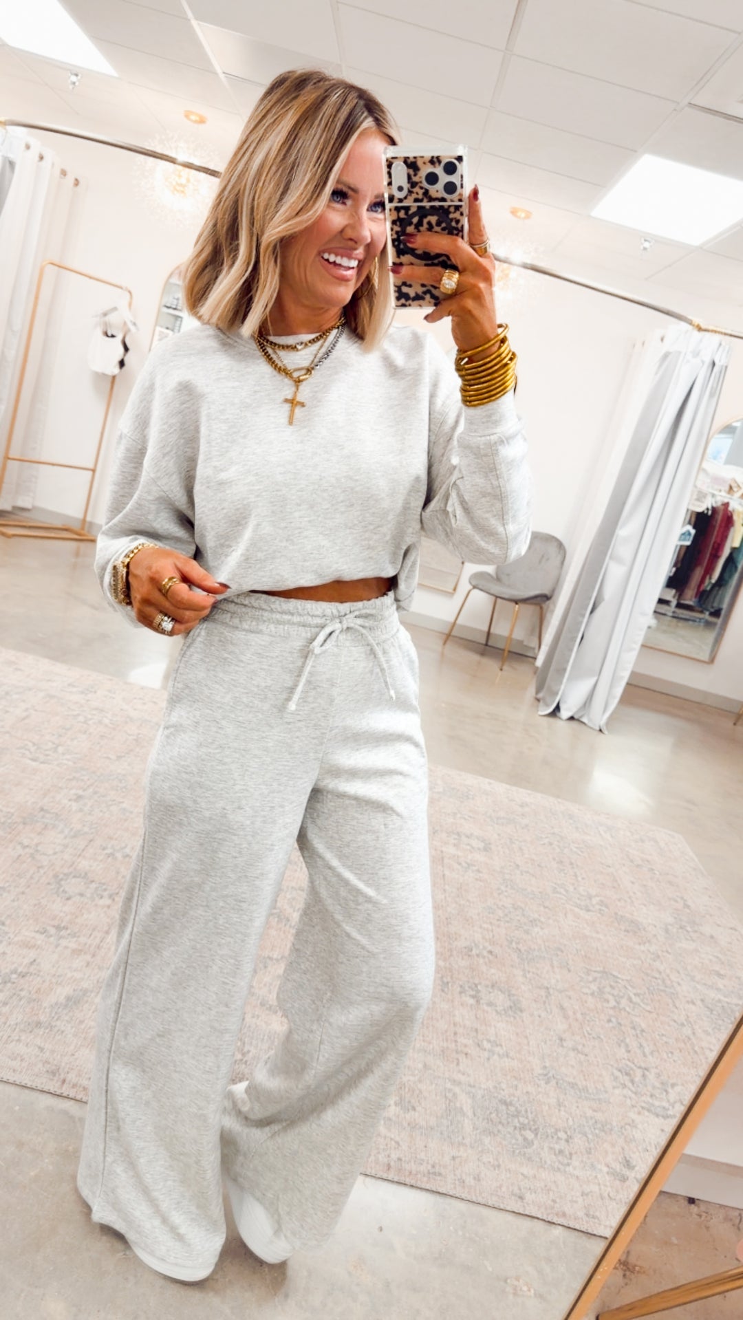 Urban Ease Set-Heather Grey