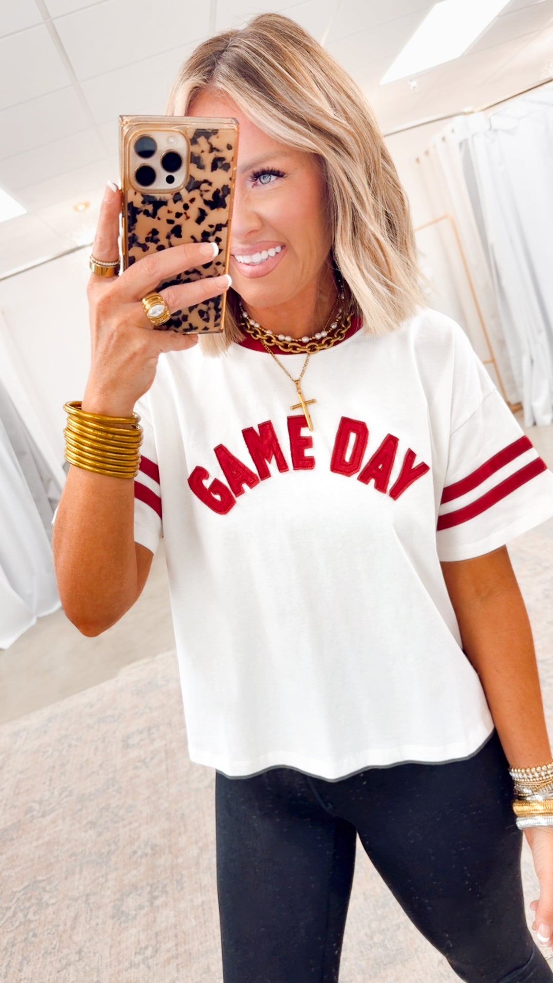 Game Day Tee-Maroon