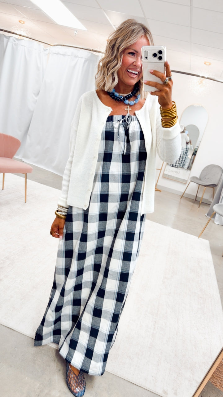 The Chic Prep Cardigan-Ivory