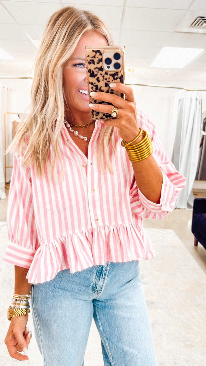 Hampton Bay Poplin Top