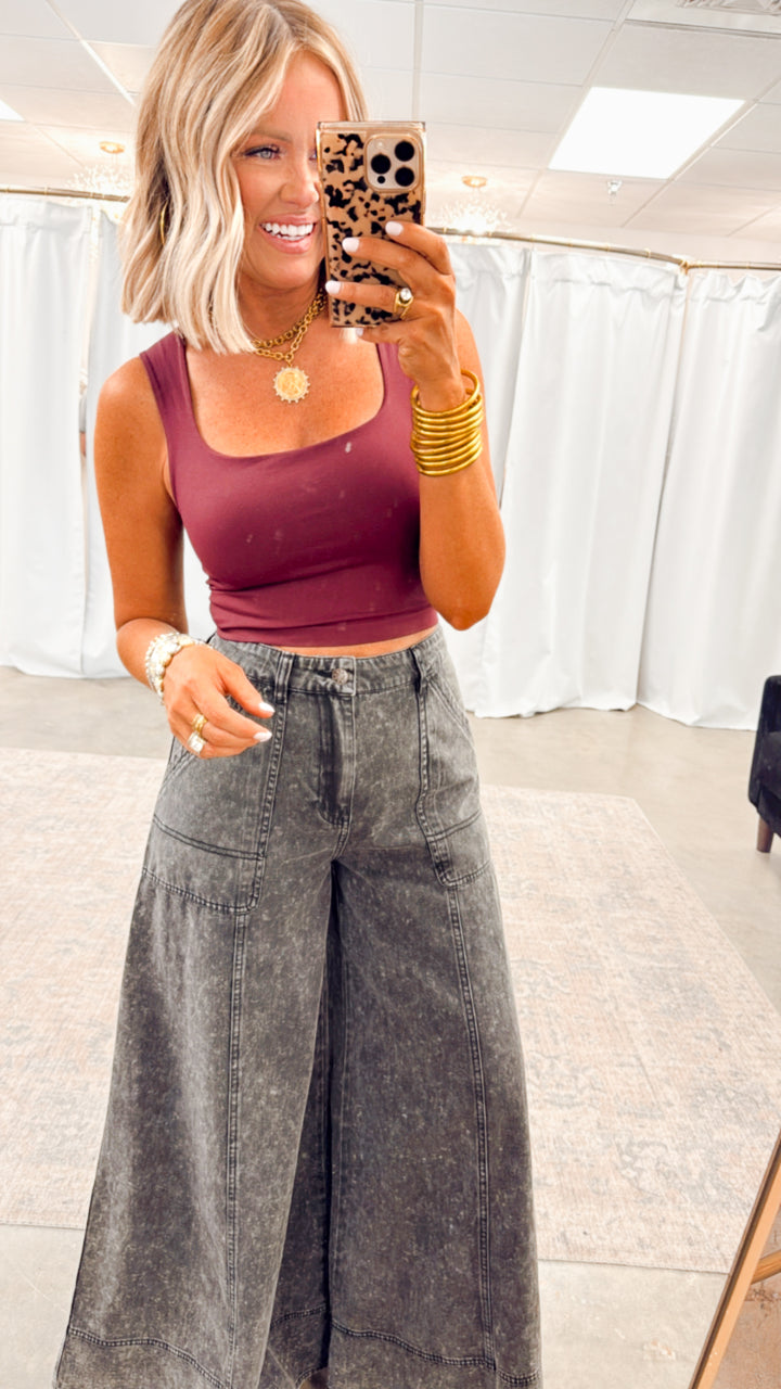 Nico Ultra Wide Leg Carpenter Pants