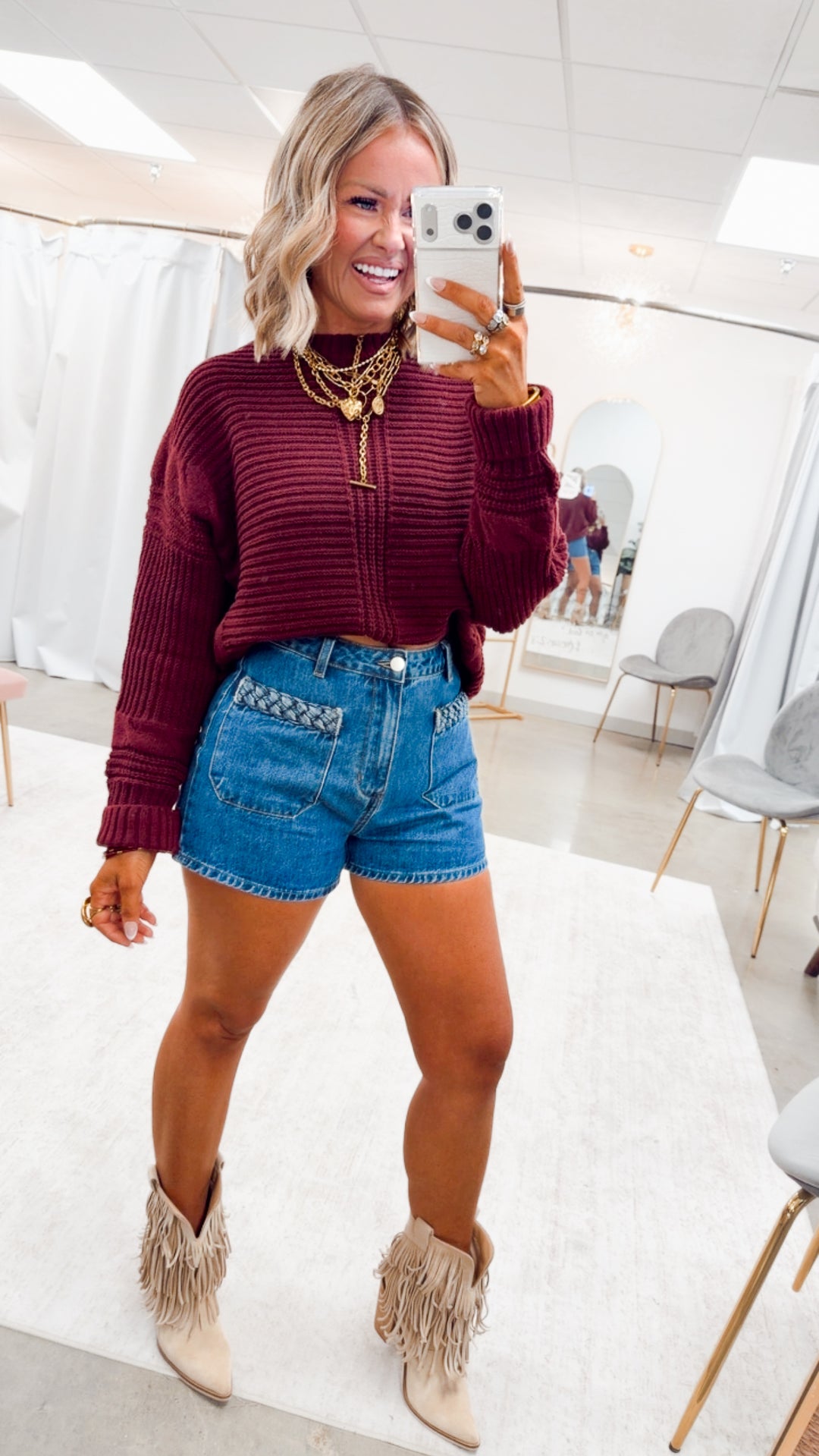 The Rory Stitch Pocket Shorts