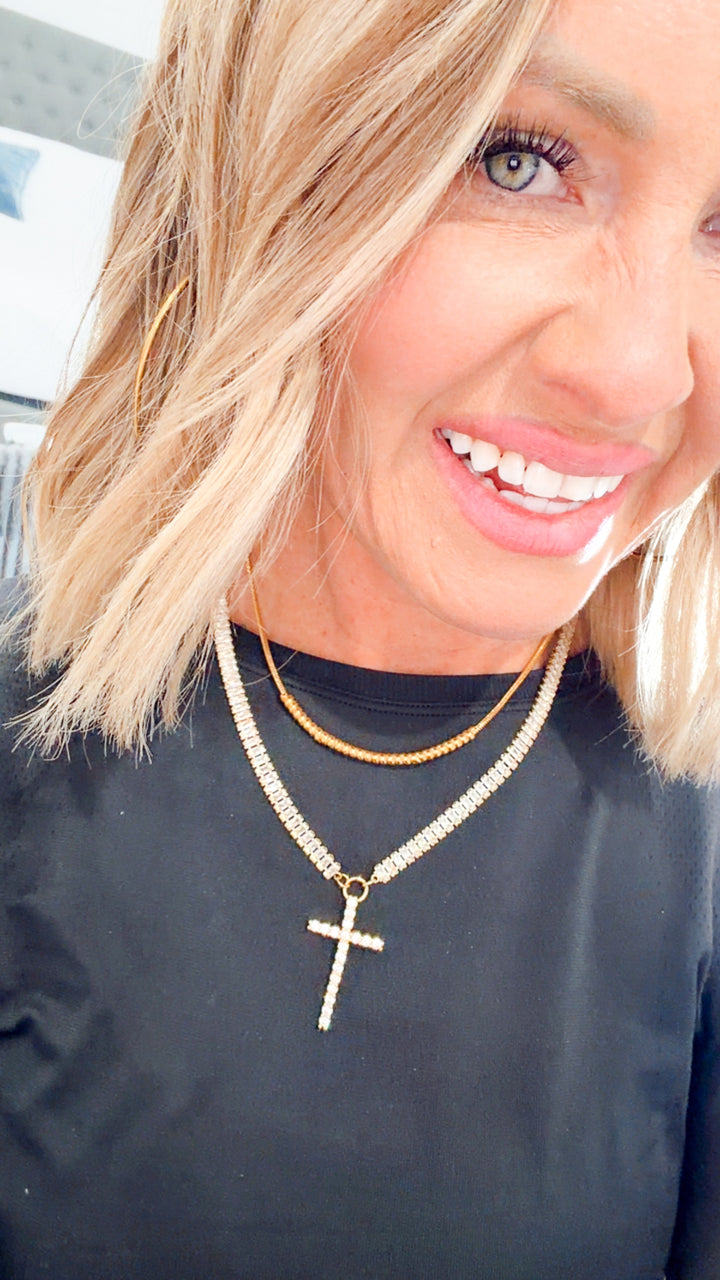 The Royale Cross Necklace