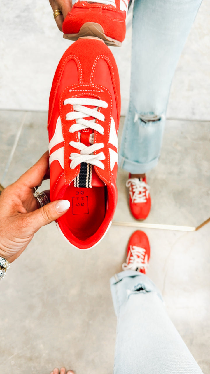 Sarah Sneaker-Red