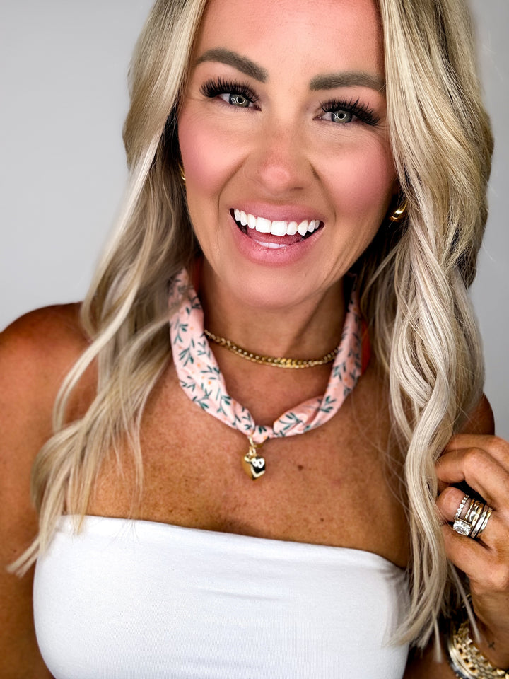 She's a Gem Charm Necklace Scarf