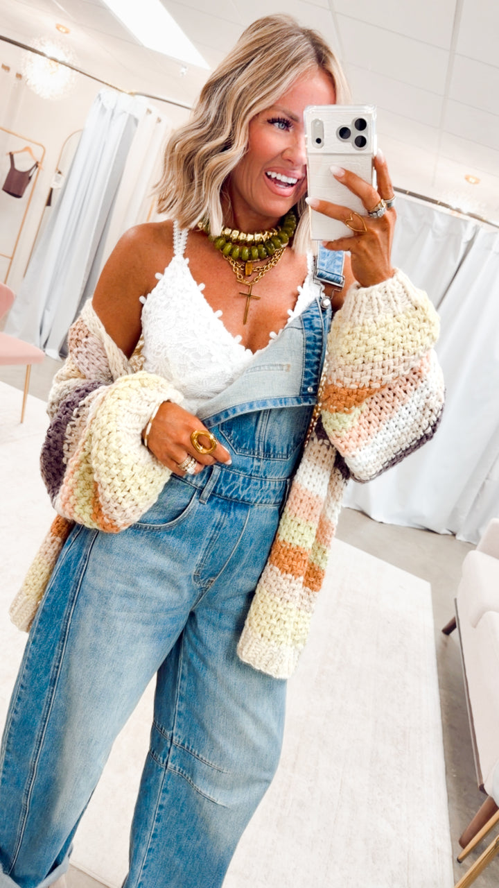 The Brooke Barrel Overalls