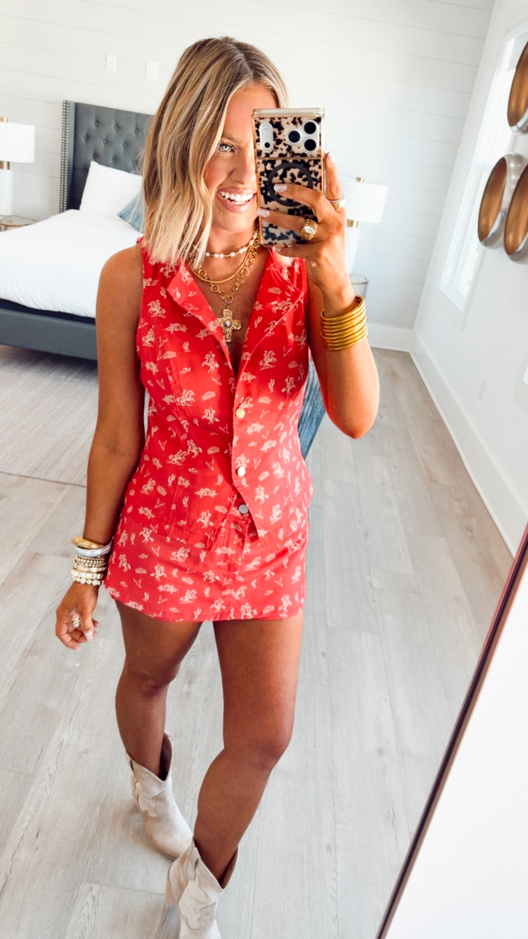 The Wild West Mini Skort