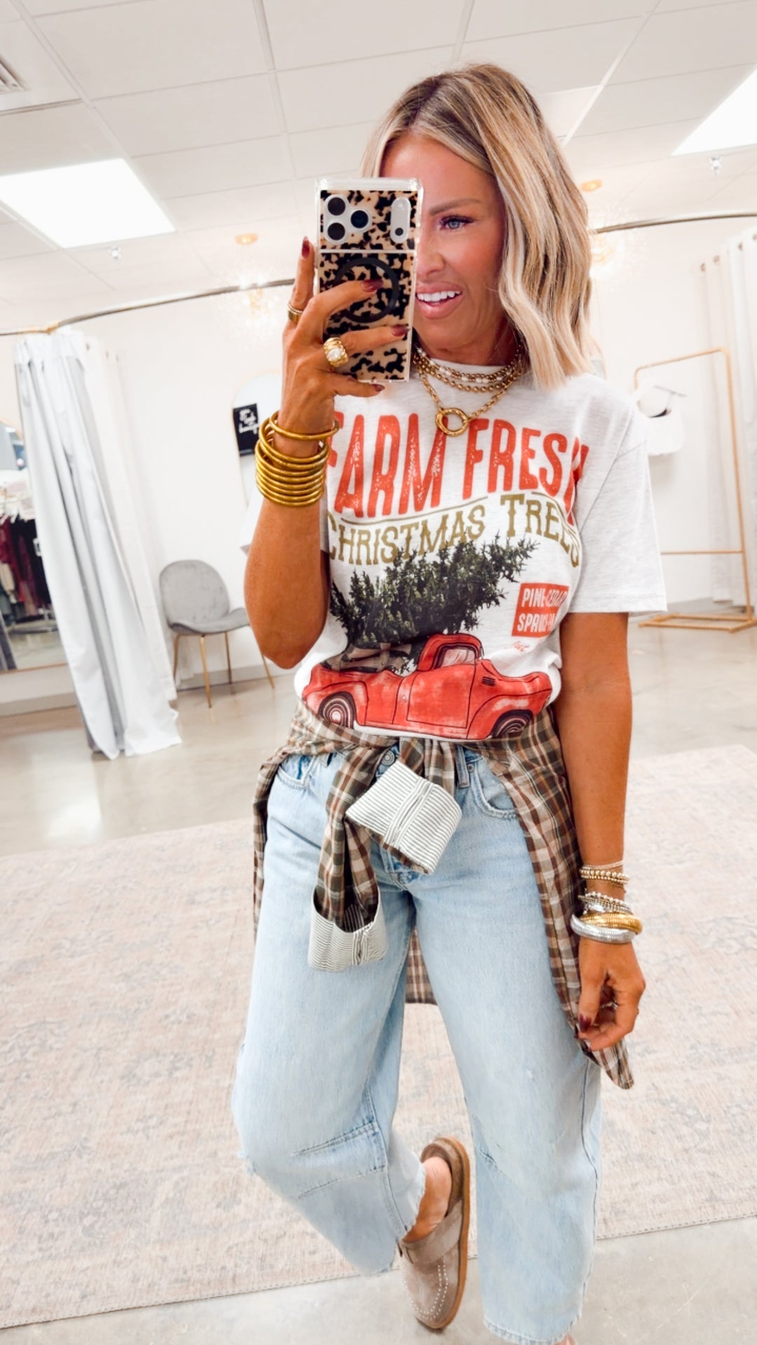 Farm Fresh Christmas Trees Tee