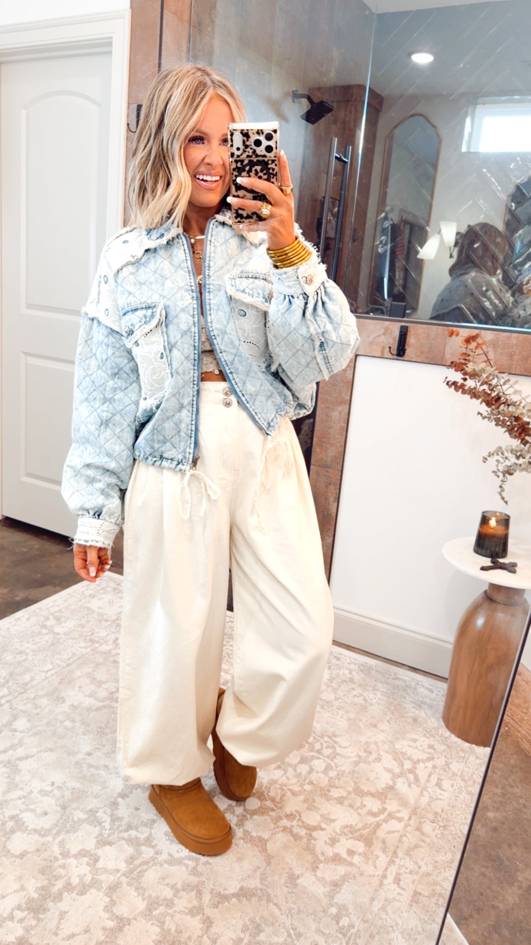 Wanderlace Bralette Top-Taupe