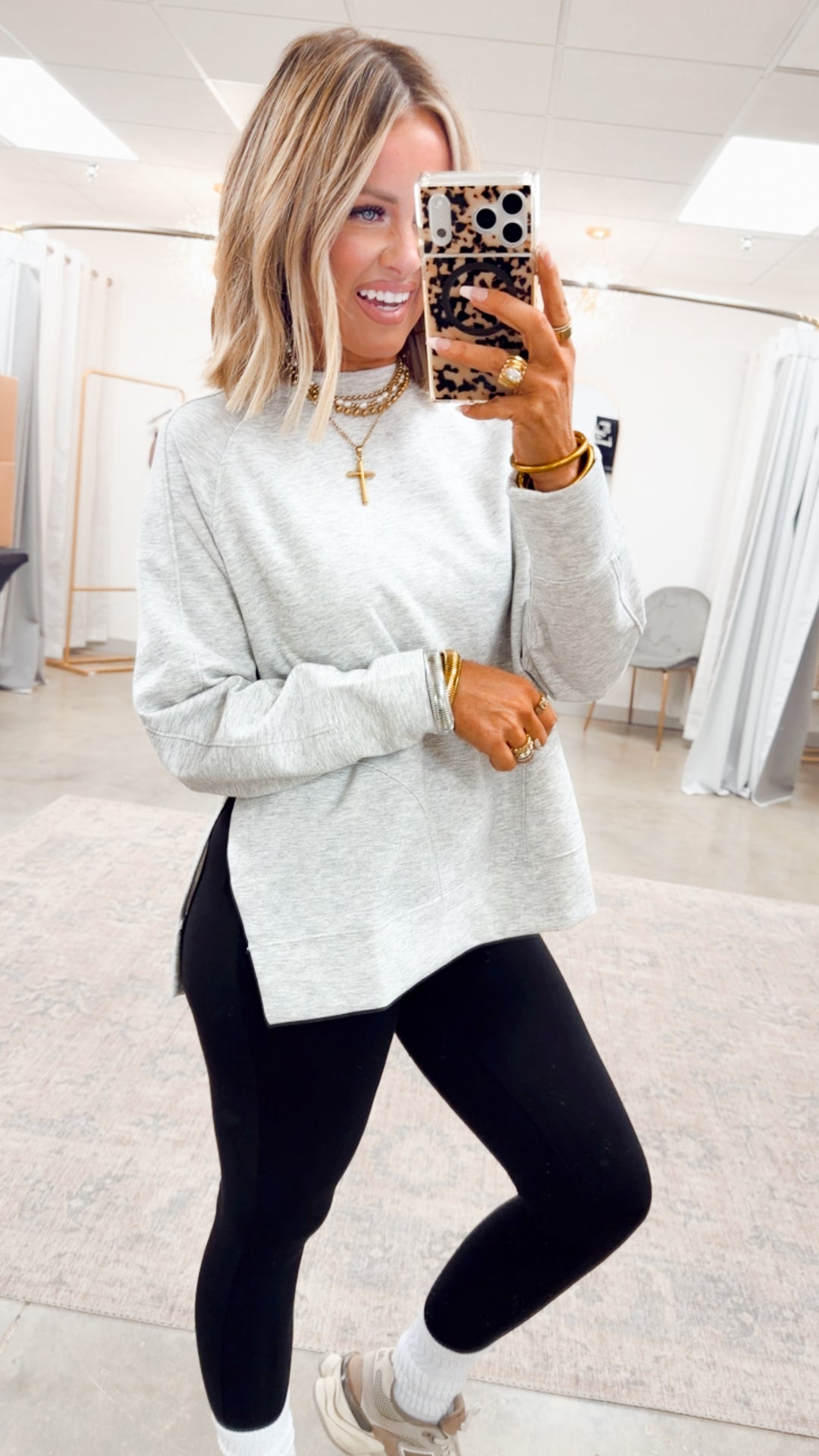 The Everyday Essentials Leggings-Black