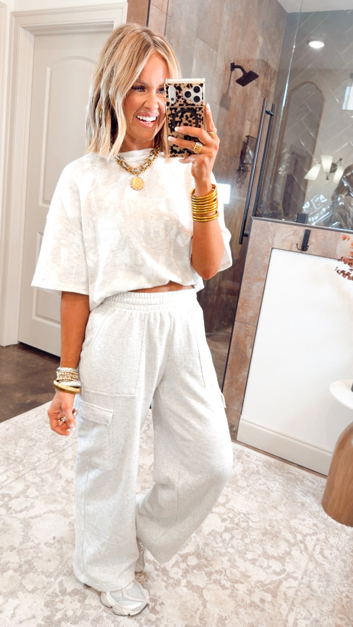 Woodland Camo Ribbed Tee