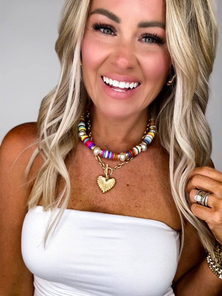 Oh Joy Beaded Necklace