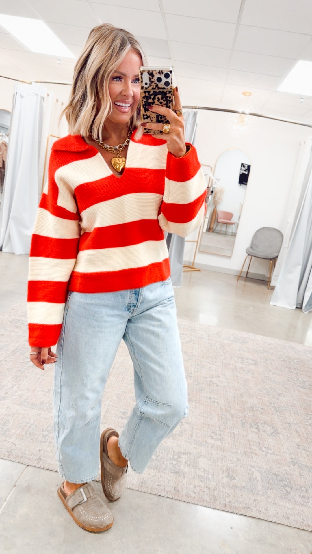 Peppermint Cozy Sweater